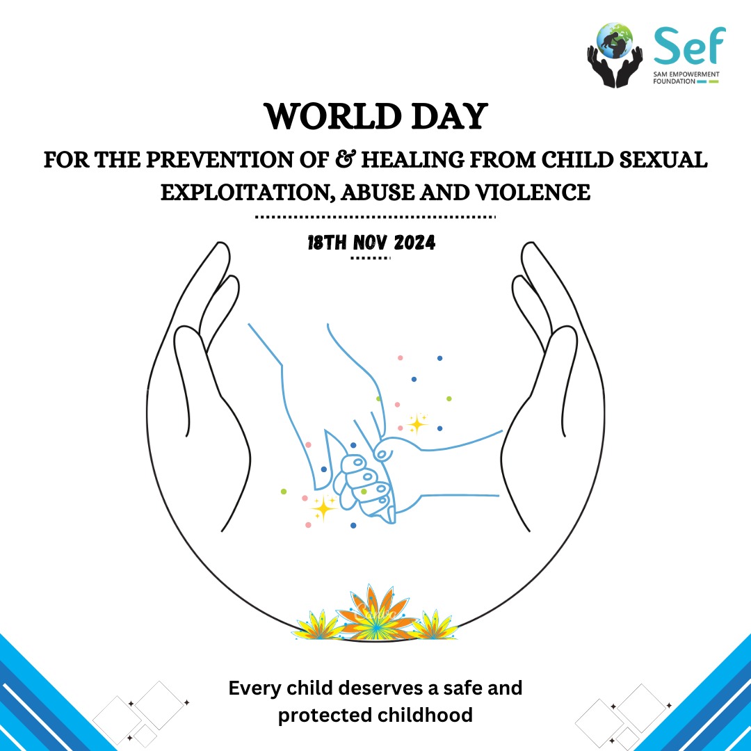 SEF commemorates World Day for the Prevention of and Healing from Child Sexual Exploitation, Abuse, and Violence